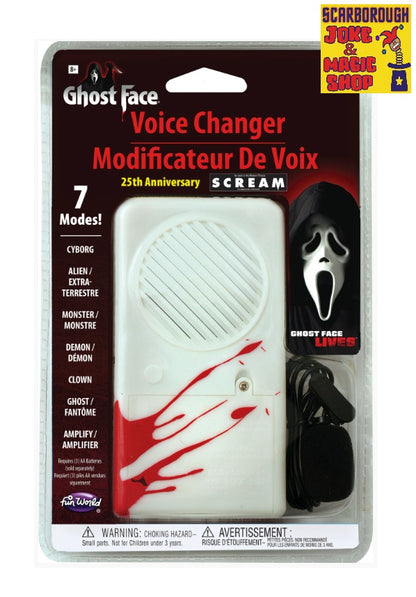 Voice Changer - Licensed Scream Ghost Face Style