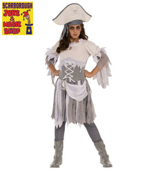 Ghost Pirate Girl Costume ~ Kid's
