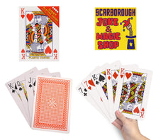 Jumbo XL Playing Cards - A5 Size - The Scarborough Joke Shop