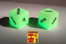 Glow in the Dark Foreplay Sex Dice - The Scarborough Joke Shop
