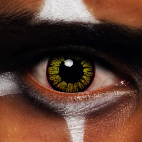 Golden Vampire - 1 Day Lenses - The Scarborough Joke Shop
