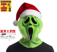 Grinch Face Scream Mask - Christmas Grinch Style Ghost Face