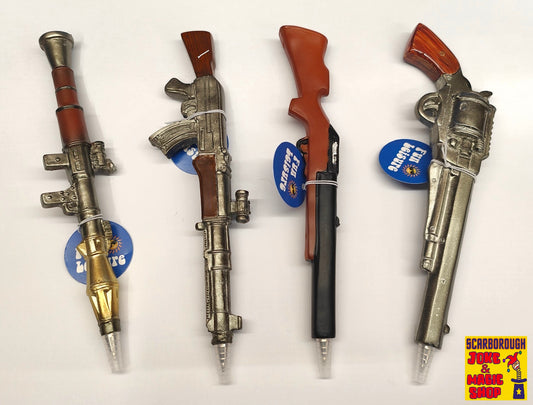 Gun Pen ~ Novelty Shaped Ballpoint Pen