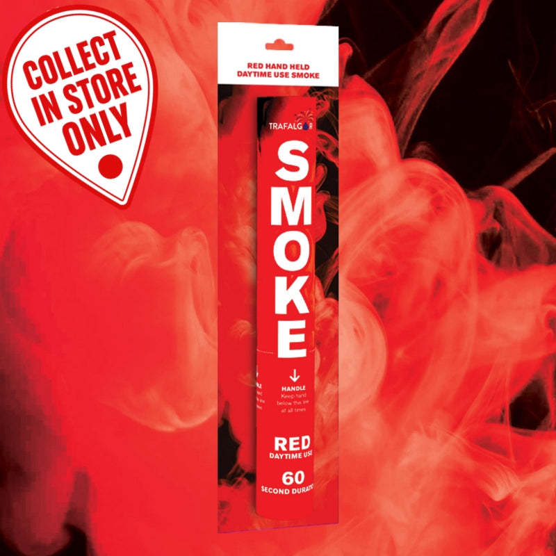 Bâton de fumée portatif - Rouge