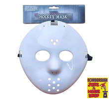 Horror Hockey Mask - White