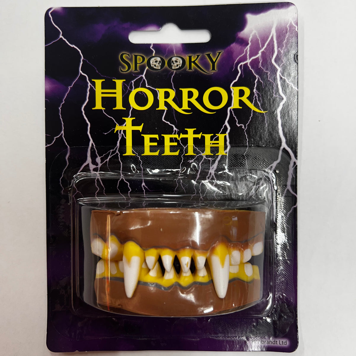 Dents d'horreur de loup-garou