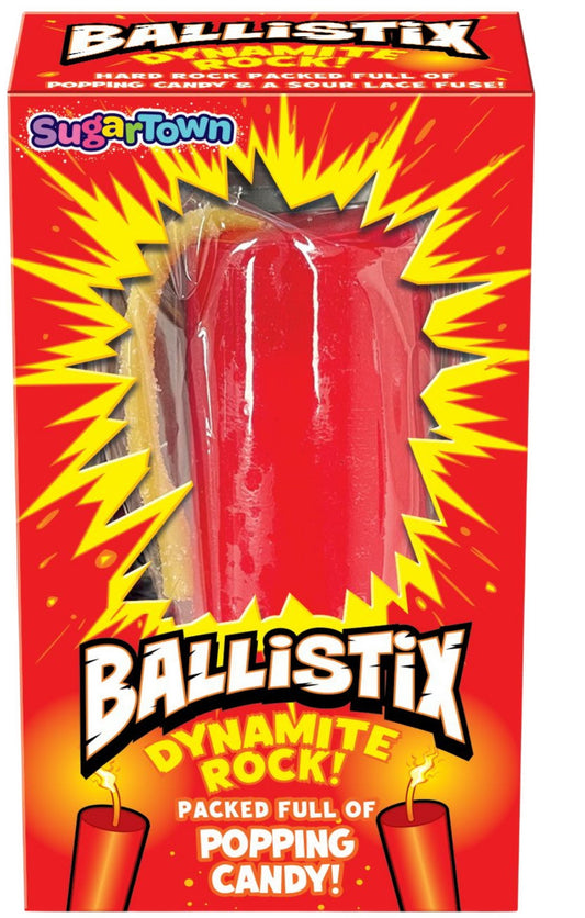Ballistix Rock Stick with Popping Candy