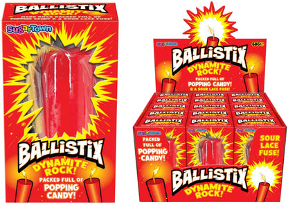 Ballistix Rock Stick with Popping Candy