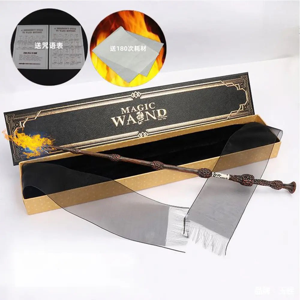 Flash Paper Fire Shooting Wizard Wand