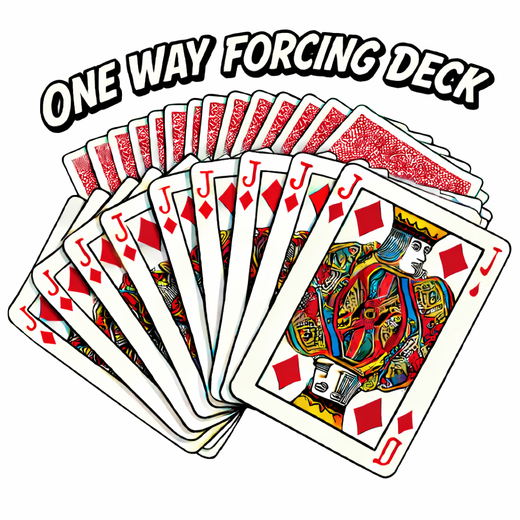 Stutter Deck - Bicycle® Cards - One way forcing deck
