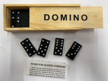 Dominoes Game in wooden box - The Scarborough Joke Shop