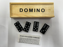 Dominoes Game in wooden box - The Scarborough Joke Shop