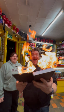 Hot Fire Book - The Scarborough Joke Shop
