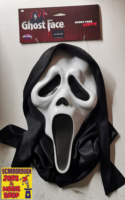 (In Store) Ghost Face - Officially Licensed Scream Mask - The Scarborough Joke Shop