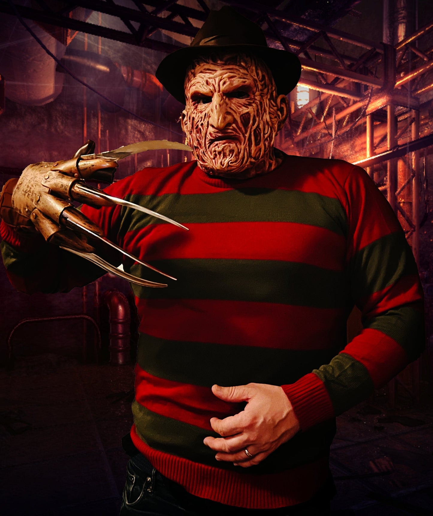 Un cauchemar sur Elm Street Freddy Krueger Masque taille M/L