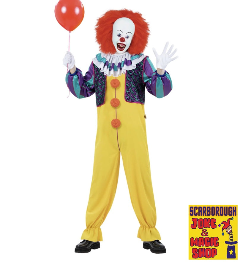 IT (1990) Pennywise Costume - Licensed
