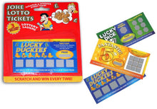 Joke Lotto Scratch Cards (3 Pack) - The Scarborough Joke Shop