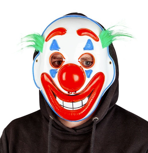LED Clown Mask - Joker Style
