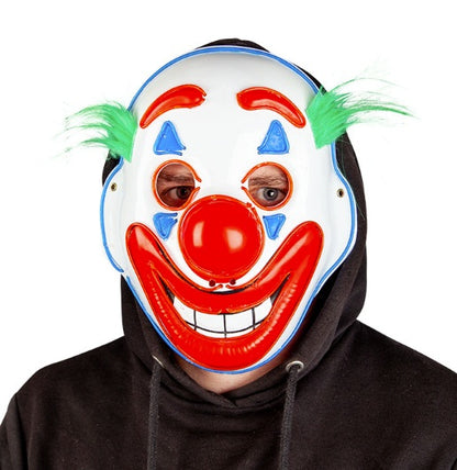 LED Clown Mask - Joker Style