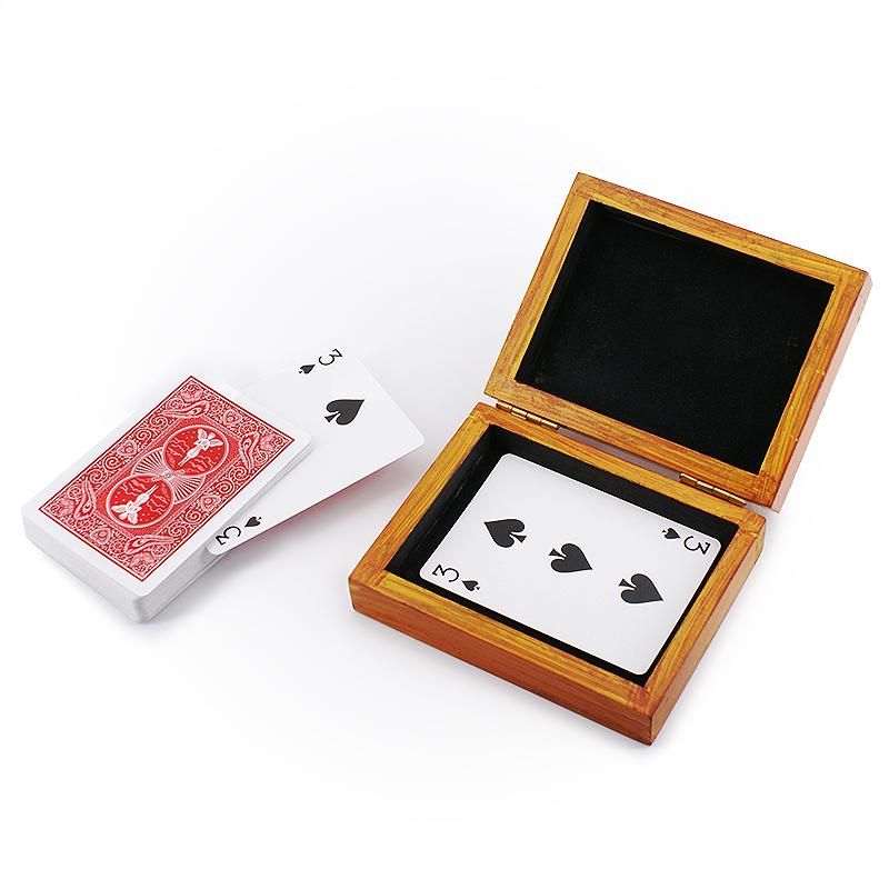 Super Magnetic Card Box - Wooden