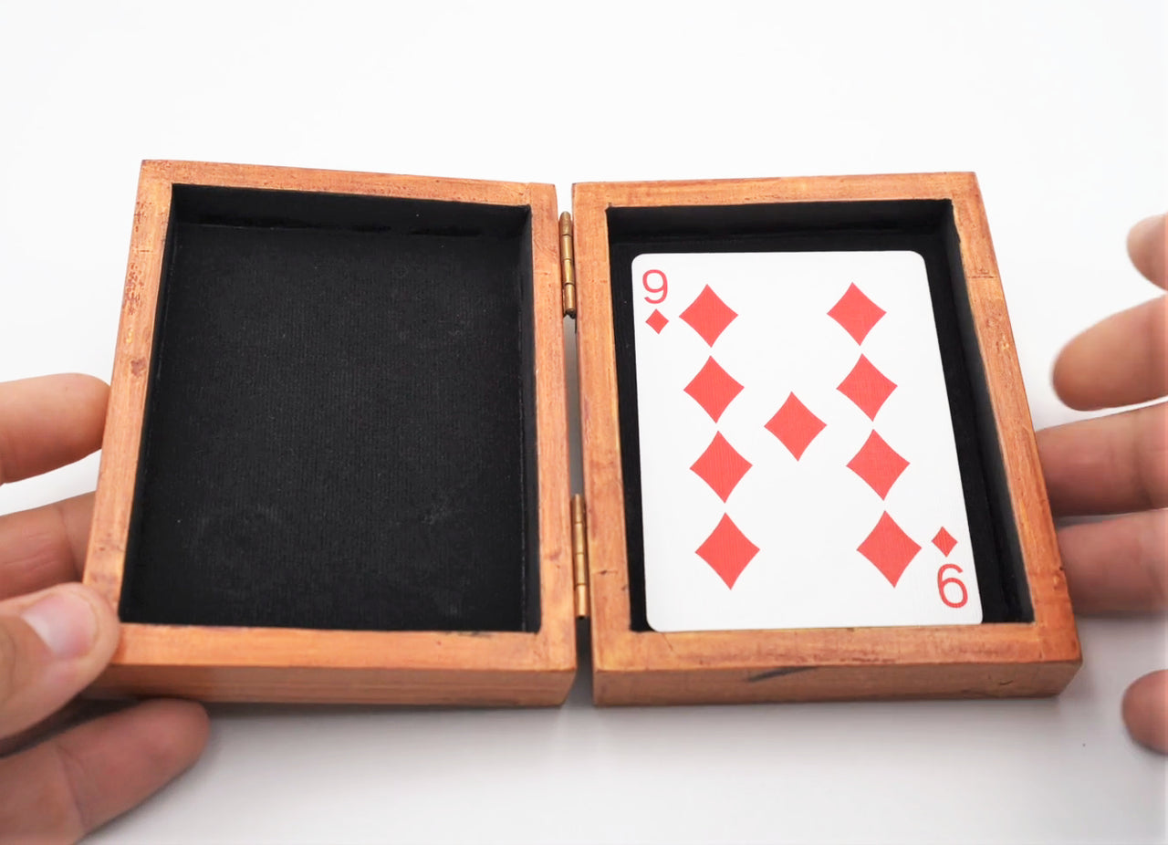 Card Changing Box - Wooden