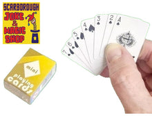Mini Playing Cards - The Scarborough Joke Shop