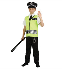 Modern Policeman Costume ~ Kids - The Scarborough Joke Shop