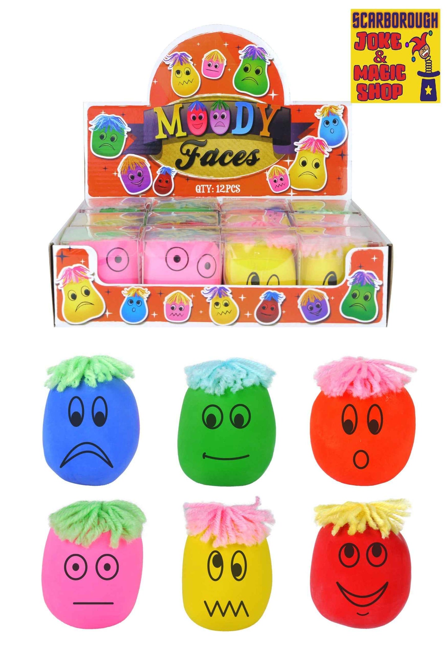 Moody Face - Classic Squishy Toy