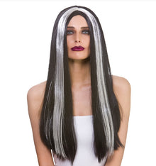 Morticia Gothic Wig - The Scarborough Joke Shop