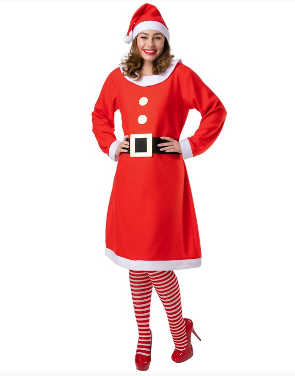 Miss Santa Claus Costume - Ladies Father Christmas