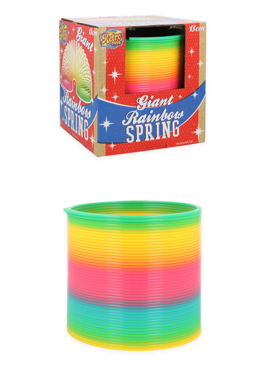 XXL 13cm Slinky - Rainbow Spring
