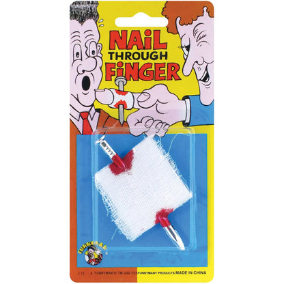 Nail Through Finger