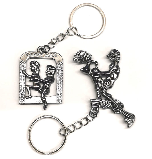 Sexy Couple Peep Show Keyring