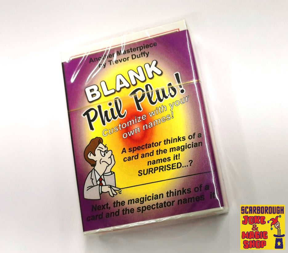 Phil Plus Card Trick - Blank