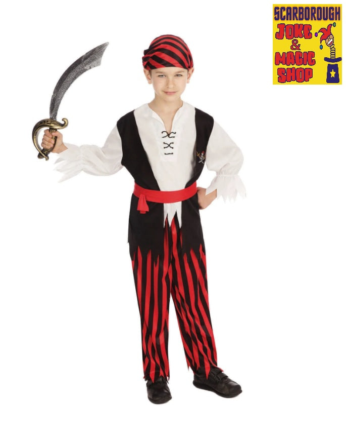 Pirate Boy Jim Costume ~ Kid's