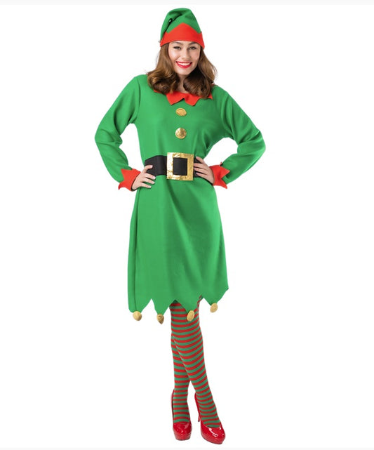 Santa's Helper Costume - Lady's Elf