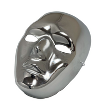 Silver Robot Mask - The Scarborough Joke Shop