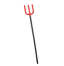 Devil Fork - Large Trident - Collapsible - The Scarborough Joke Shop