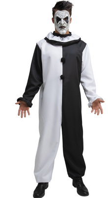Terrifying Clown Costume - Terrifier Style - The Scarborough Joke Shop