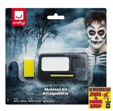 Skeleton Black & White Make Up Kit - The Scarborough Joke Shop