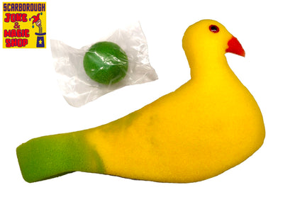 Sponge Ball to Bird - Banana Coloured Dove Parrot