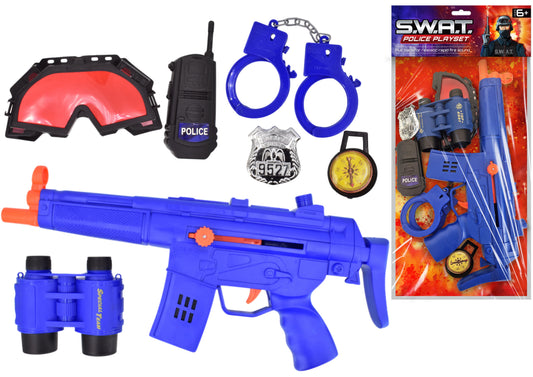 Police Mask And Accessories Set