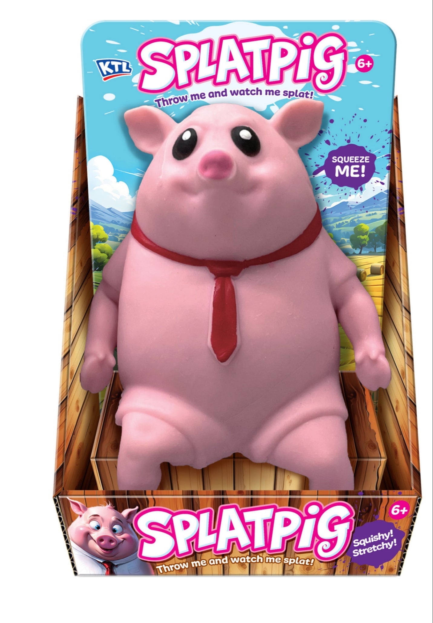 Squeezy Splatter SLAP Pig