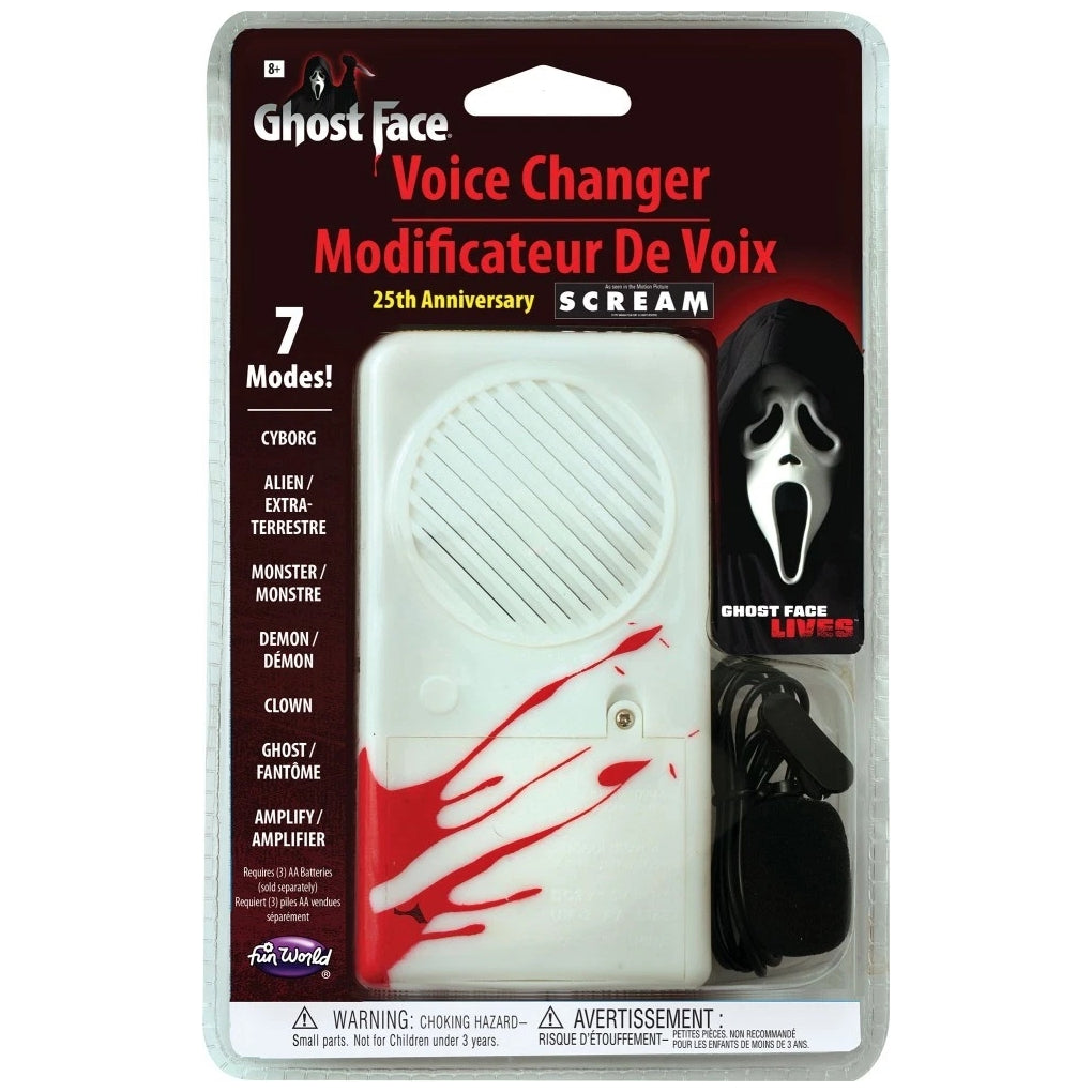 Voice Changer - Licensed Scream Ghost Face Style