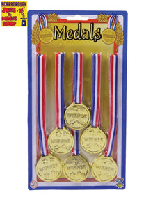 Winners Medals (6 Pack)
