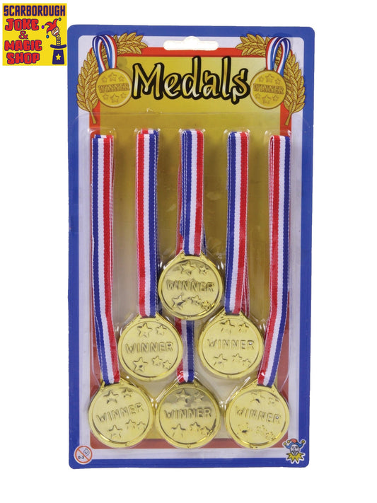 Winners Medals (6 Pack)