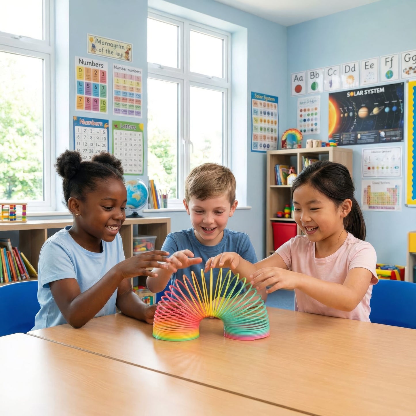 XXL 13cm Slinky - Rainbow Spring