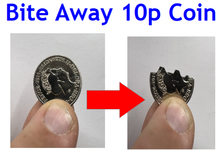 Silver Snack - Bite Coin 10p