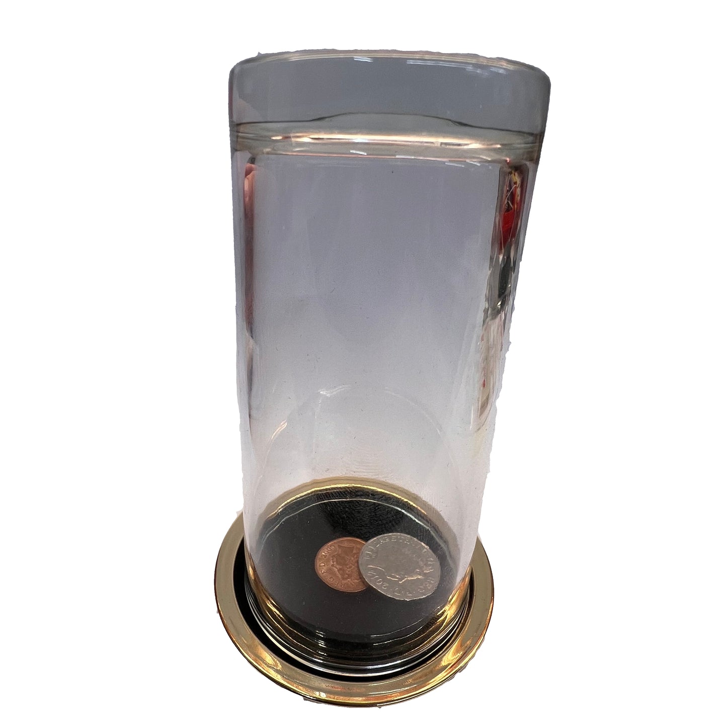 Coin Thru Glass (gold)