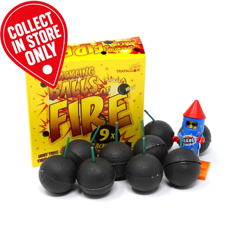 Crackling Balls of Fire